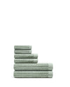 Waffle Bath Towel Set (6pc)