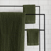Waffle Bath Sheet in Forest #color_forest