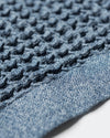 Onsen Waffle Bath Sheet in Denim #color_denim