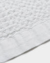 Waffle Bath Sheet in White #color_white
