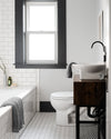 Onsen Waffle Bath Sheet in Cinder Grey #color_cinder-grey