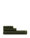 Onsen Waffle Bath Sheet in Forest #color_forest