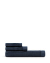 Onsen Waffle Bath Sheet Set in Twilight Blue #color_twilight-blue
