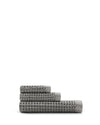 Onsen Waffle Bath Towel Set in Cinder Grey #color_cinder-grey