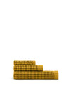 Onsen Waffle Bath Towel Set in Ochre #color_ochre