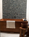 Onsen Waffle Bath Towel in Oatmeal #color_oatmeal
