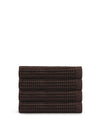Onsen Waffle Bath Towel in Brown #color_brown