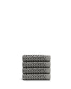 Onsen Waffle Face Towel in Cinder Grey #color_cinder-grey