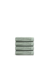 Onsen Waffle Face Towel in Sage #color_sage