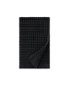 Onsen Waffle Hand Towel in Black #color_black