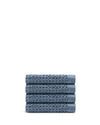 Onsen Waffle Hand Towel in Denim Blue #color_denim