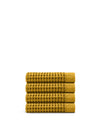 Onsen Waffle Hand Towel in Ochre #color_ochre