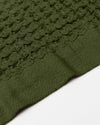 Onsen Waffle Bath Sheet in Forest #color_forest