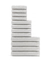 Waffle Bath Sheet in White #color_white
