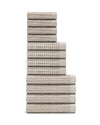 Onsen Waffle Bath Towel in Oatmeal #color_oatmeal