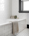Onsen Waffle Bath Towel in Oatmeal #color_oatmeal