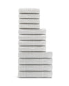 Onsen Waffle Bath Towel in White #color_white